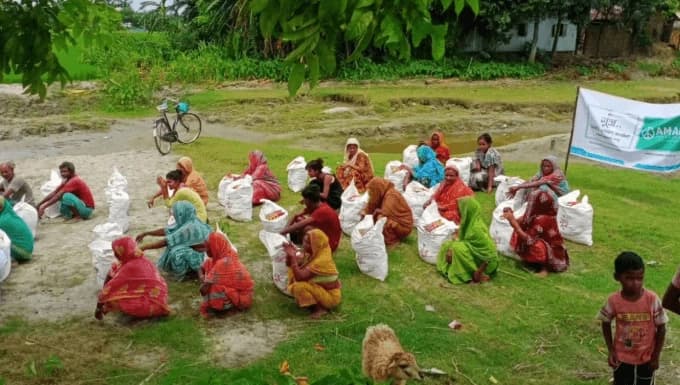 Flood Relief with Goonj
